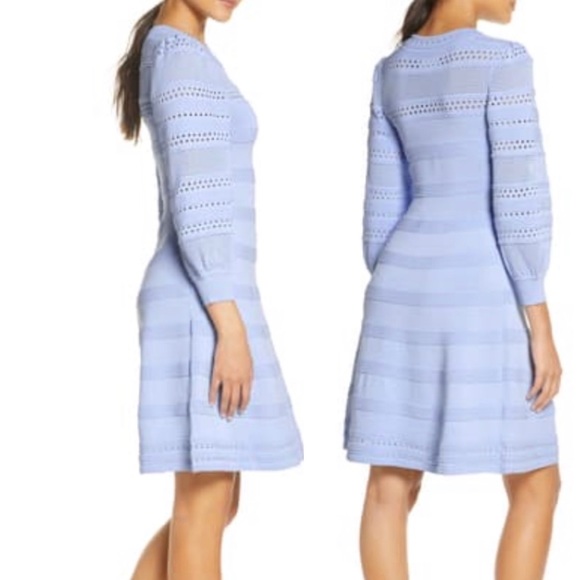 NEW! Eliza J Fit & Flare Sweater Dress - Picture 2 of 8